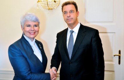 Jadranka Kosor i Serge Brammertz