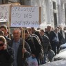 Radnici splitske Željezare prosvjeduju u Zagrebu