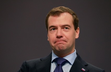 Medvedev je pokazao da ima smisla za humor