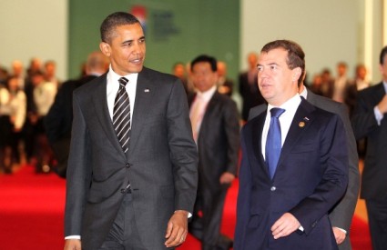 Barack Obama i Dmitrij Medvedev