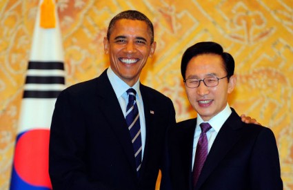 Obama i Myung