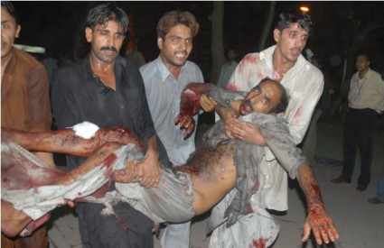 Žrtva terorističkog napada u Pakistanu Žrtva terorističkog napada u Pakistanu