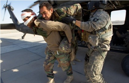 Ranjenik u Afganistanu