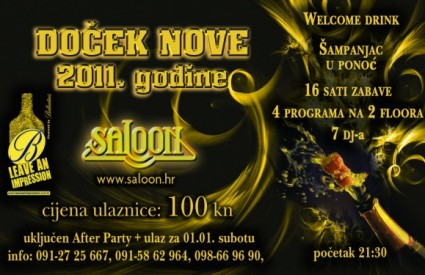 Saloon - doček 2011.