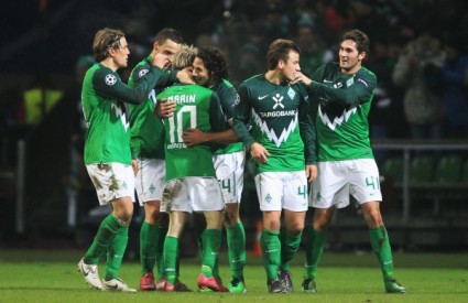 Nogometaši Werdera slave pobjedu nad Interom