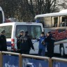 Huligani zapalili autobus s navijačima PAOK-a