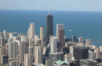 Chicago, crna zgrada je Hancock buliding