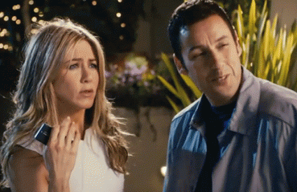 Jennifer Aniston i Adam Sandler