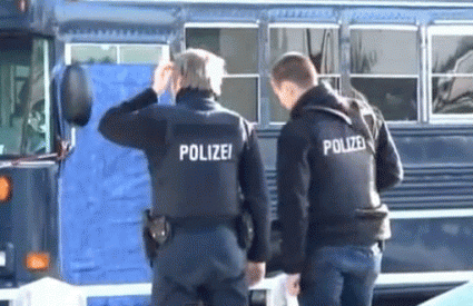 Njemačka policija na mjestu incidenta