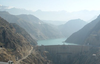 Karun-3, jedna od najvećih brana u Iranu visoka je 205 metara