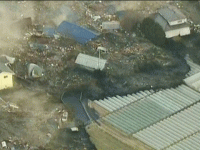 Snimke strašnog potresa u Japanu