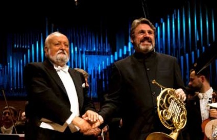 Krysztof Penderecki i Radovan Vlatković