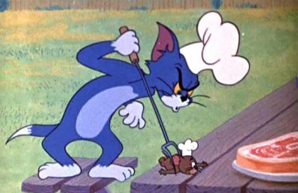 Tom i Jerry jedan su od primjera nasilnih crtića