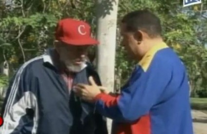 Fidel Castro i Hugo Chavez