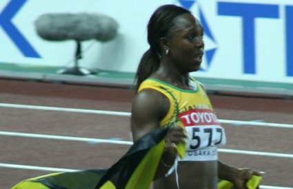 Dvostruka olimpjiska prvakinja Veronica Campbell Brown