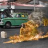 U znak prosvjeda spalila se dva tibetanska redovnika 