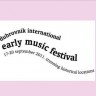Počeo Festival rane glazbe u Dubrovniku