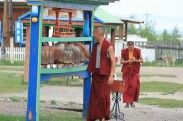 Budistički svećenici u Datsanu
