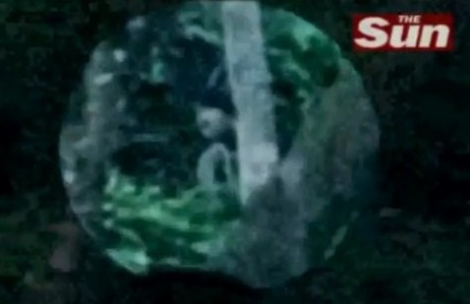 Snimljen vanzemaljac u brazilskoj prašumi, YouTube, Screenshot