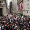 10 tisuća ljudi prosvjedovalo jučer na Wall Streetu