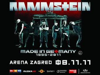 Rammstein uskoro u Zagrebu