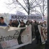 Prosvjed protiv krznjaka u Zagrebu