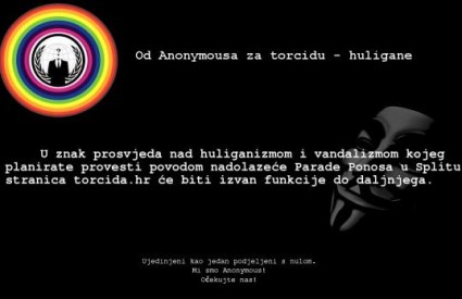 Poruka Anonymousa Torcidi
