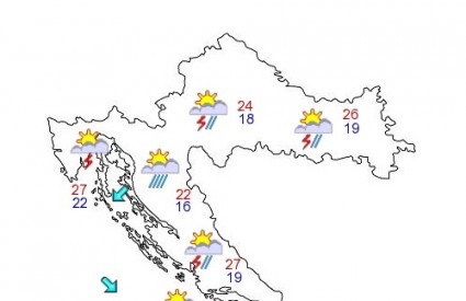 Od četvrtka ponovno toplo i lijepo