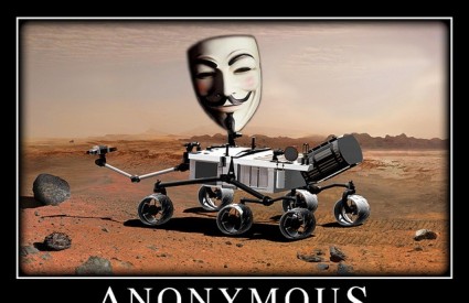 Curiosity pod kontrolom Anonymousa? Cool :)