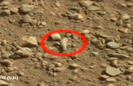 Ljudski prst na površini Marsa?