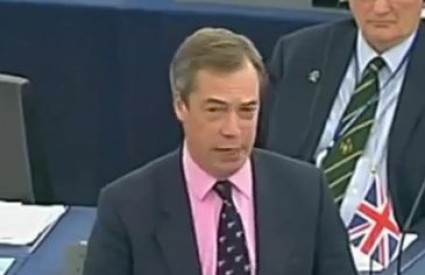Nigel Farage redovito uznemirava europske moćnike