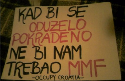 Occupy Croatia upozorava s pravom