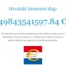 Hrvatski dug približava se cifri od 50 milijardi eura
