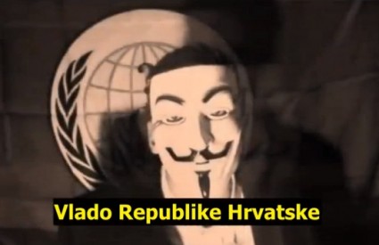 Anonymousi uz Occupy Croatia
