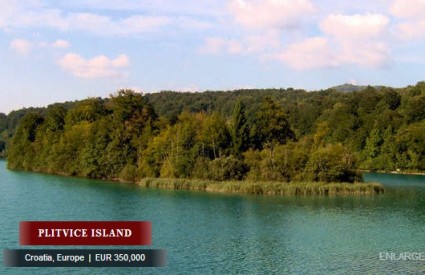 Otok Plitvice na prodaju