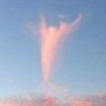 Oblak u obliku anđela nakon izbora pape Franje