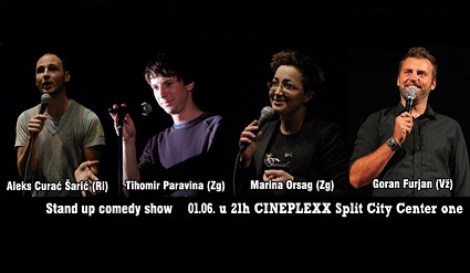 Opako dobar stand up u Splitu