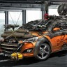 Hyundai Veloster Zombie Survival Machine