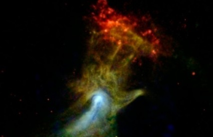 Fantastična snimka udaljenog pulsara