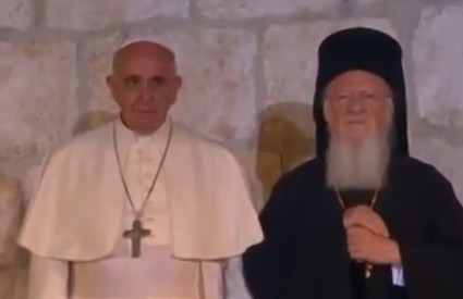 Papa Franjo i patrijarh Bartolomej