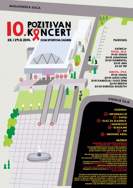 Mapa koncerta