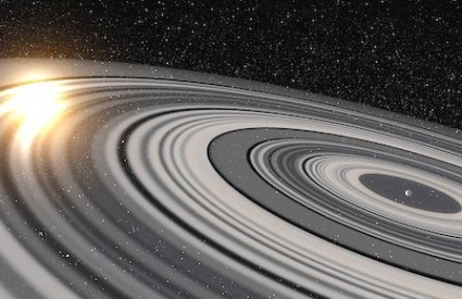 Fantastični prstenovi oko udaljenog planeta