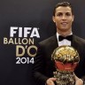 Cristiano Ronaldo ponovno osvojio Zlatnu loptu