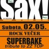 ZZ Top & AC/DC Tribute u klubu Sax