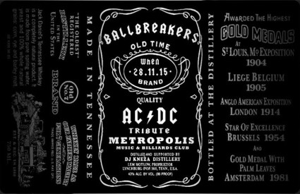 AC/DC tribute, Jack Daniels i hostese - sjajno!
