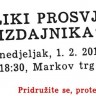 Izdajnice i izdajnici, svi na prosvjed!