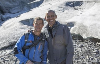 Bear Grylls odveo je Obamu u divljinu Aljaske Bear Grylls odveo je Obamu u divljinu Aljaske