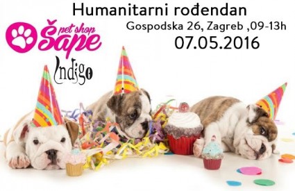 Humanitarni rođendan Pet shopa Šape