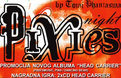 Pixies night u Jabuci u petak
