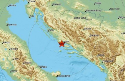 Potres u Dalmaciji